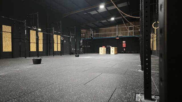 Zona WOD principal de Dark Training Club